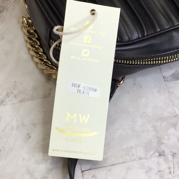 Madison West Vegan Leather shoulder or crossbody bag. - Picture 10 of 10